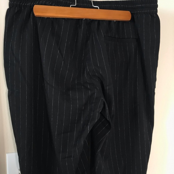 Striped drawstring pants - Picture 4 of 4